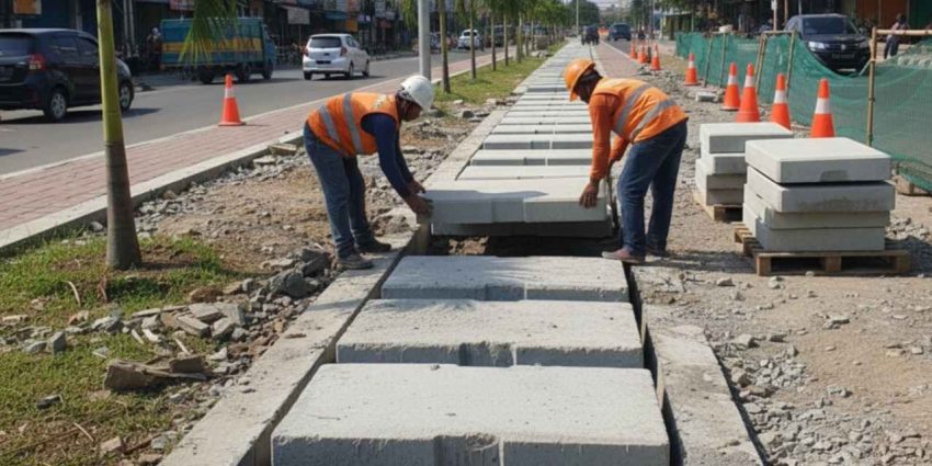 Teknologi pada Cover U Ditch Modern